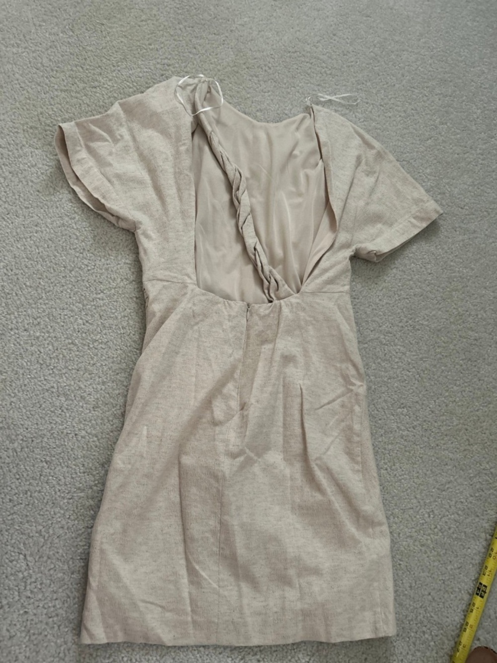Beige Zara Dress